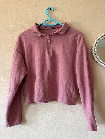 pembe sweatshirt