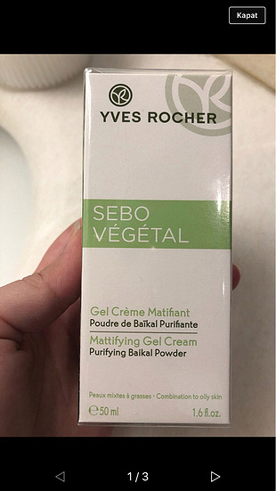 diğer Beden Yves rocher serum