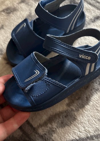 Mavi Erkek Çocuk Tokalı Sandalet - Görsel 2