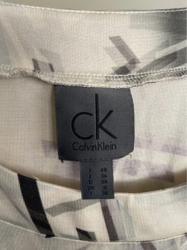 m Beden Calvin Klein diz boyu yazlık elbise
