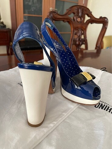 Moschıno platform ayakkabı - Görsel 4
