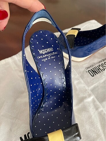 Moschıno platform ayakkabı - Görsel 7