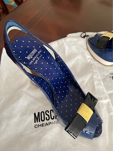 Moschıno platform ayakkabı - Görsel 8