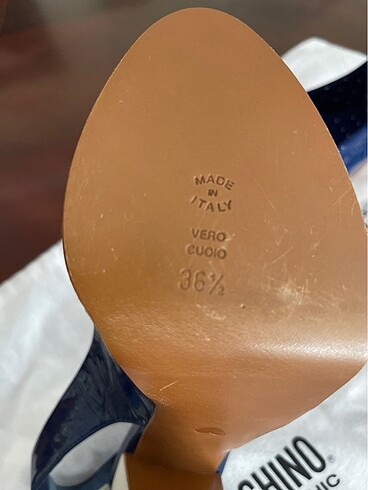 Moschıno platform ayakkabı - Görsel 11