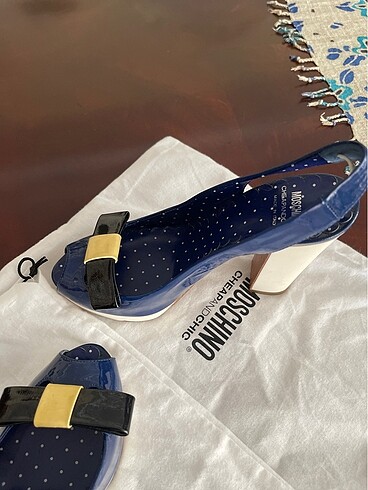 Moschıno platform ayakkabı - Görsel 9