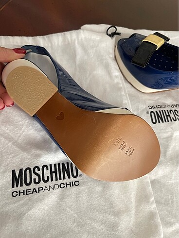 Moschıno platform ayakkabı - Görsel 10