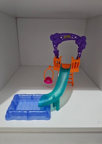 polly pocket kaydırak set - Görsel 5