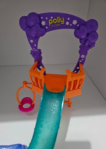 polly pocket kaydırak set - Görsel 3