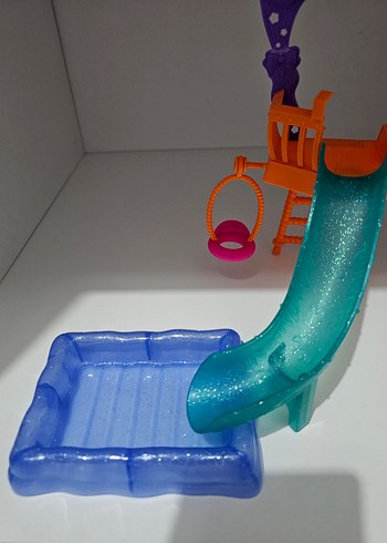 polly pocket kaydırak set - Görsel 2