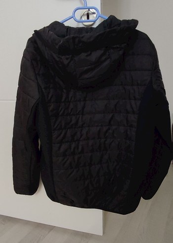 Siyah Fermuarlı Günlük Midi Mont - Görsel 11