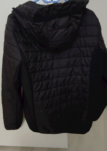 Siyah Fermuarlı Günlük Midi Mont - Görsel 10