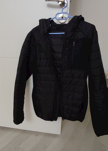 Siyah Fermuarlı Günlük Midi Mont - Görsel 4