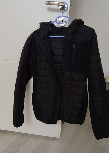 Siyah Fermuarlı Günlük Midi Mont - Görsel 3