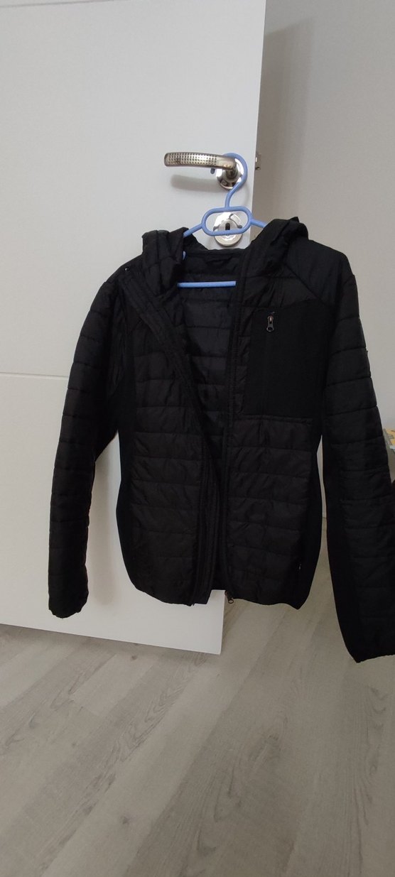 Siyah Fermuarlı Günlük Midi Mont - Görsel 4