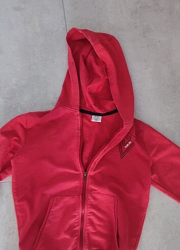 9.10 yaş fermuarlı sweatshirt  - Görsel 5