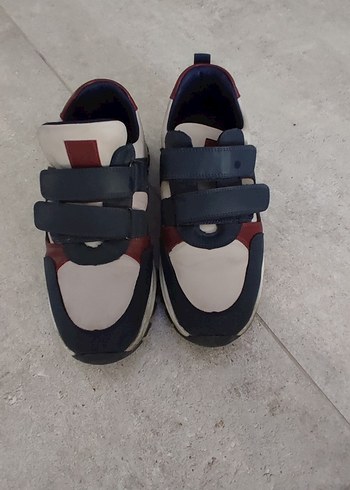 Çocuk Çok Renkli Kayışlı Spor Ayakkabı 38 numara - Görsel 9