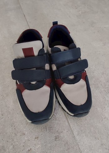 Çocuk Çok Renkli Kayışlı Spor Ayakkabı 38 numara - Görsel 7