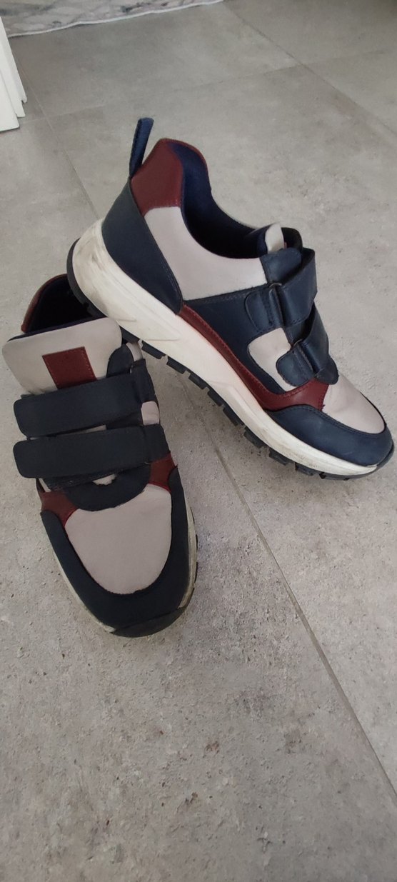 Çocuk Çok Renkli Kayışlı Spor Ayakkabı 38 numara - Görsel 2