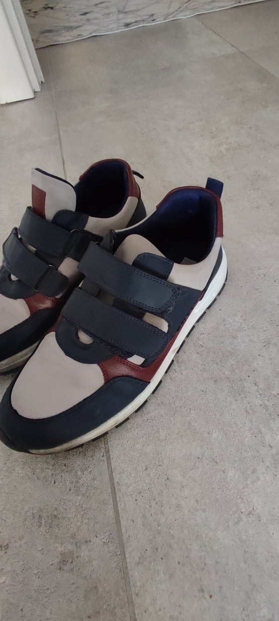 Çocuk Çok Renkli Kayışlı Spor Ayakkabı 38 numara - Görsel 3