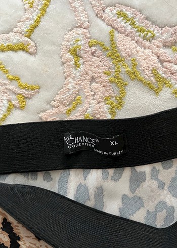 Diğer Kahverengi Leopar Desenli Kadın Uzun Etek