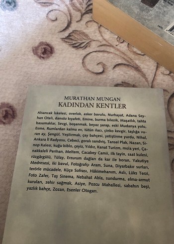Kadından Kentler - Murathan Mungan