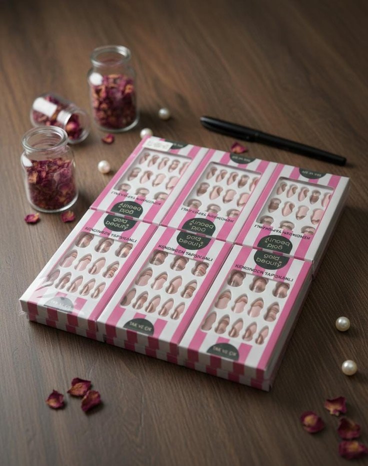 takma tırnak Tak çık 12 adet - Görsel 5