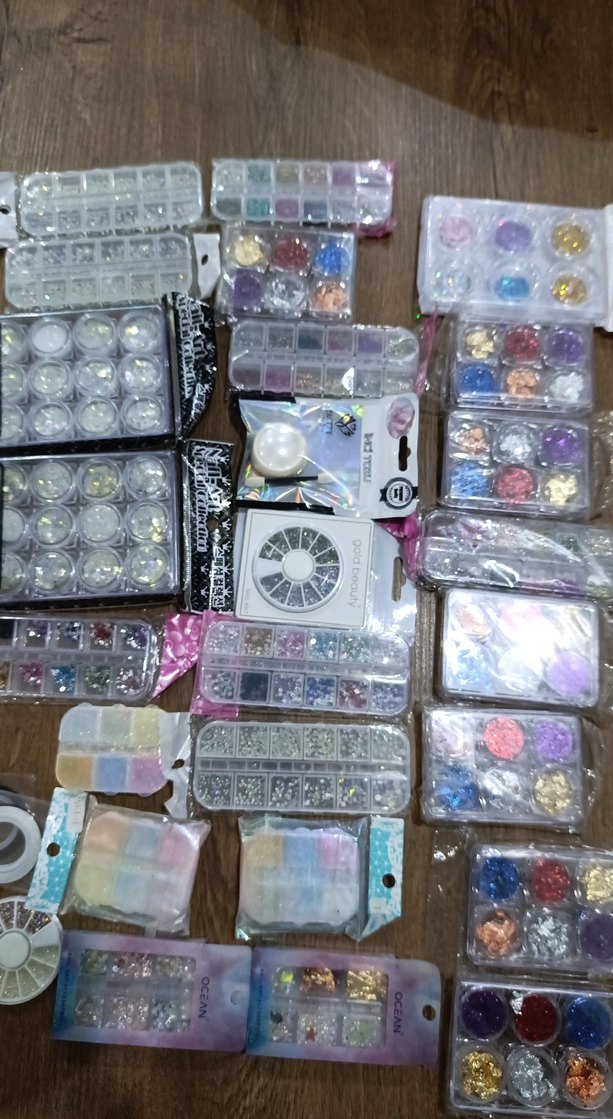 Çok Renkli Tırnak Süsleme Seti - Görsel 2