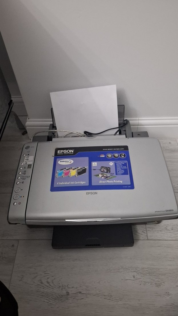 Gri Epson Yazıcı - Görsel 4