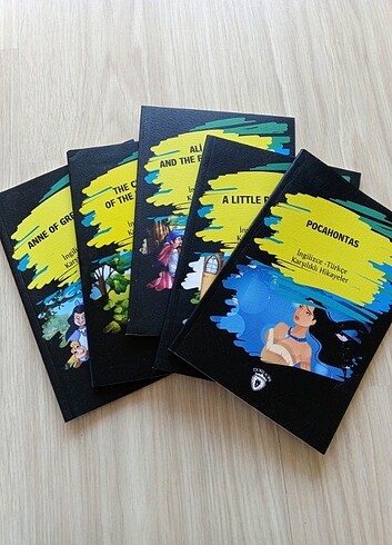 ingilizce&türkçe karşılıklı hikayler kitap