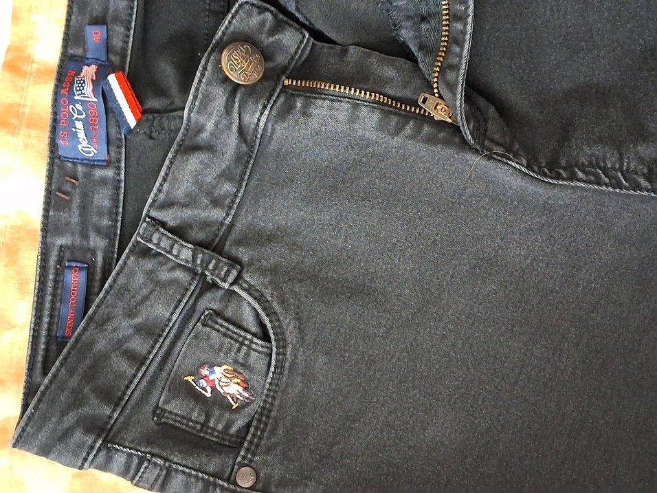 Koyu Renk Elastik Kadın Kot Pantolon - Görsel 2