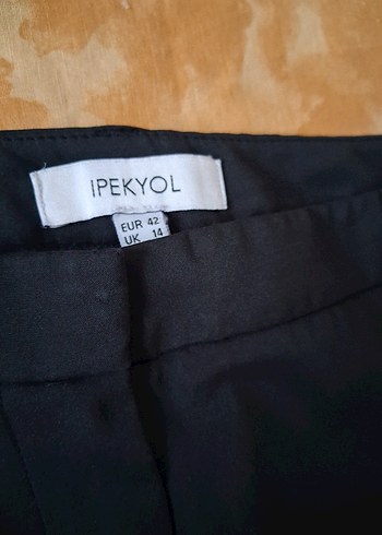 Siyah Kadın Kumaş Pantolon Regular Fit - Görsel 2