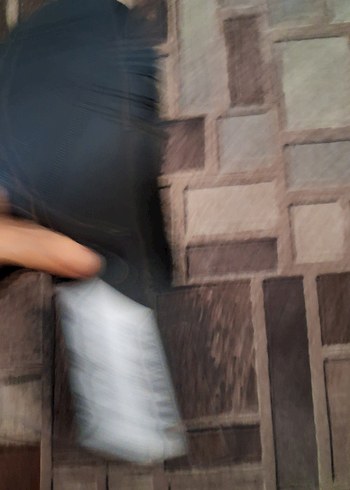 Deri Siyah Platform Topuklu Goth Kadın Bot - Görsel 4