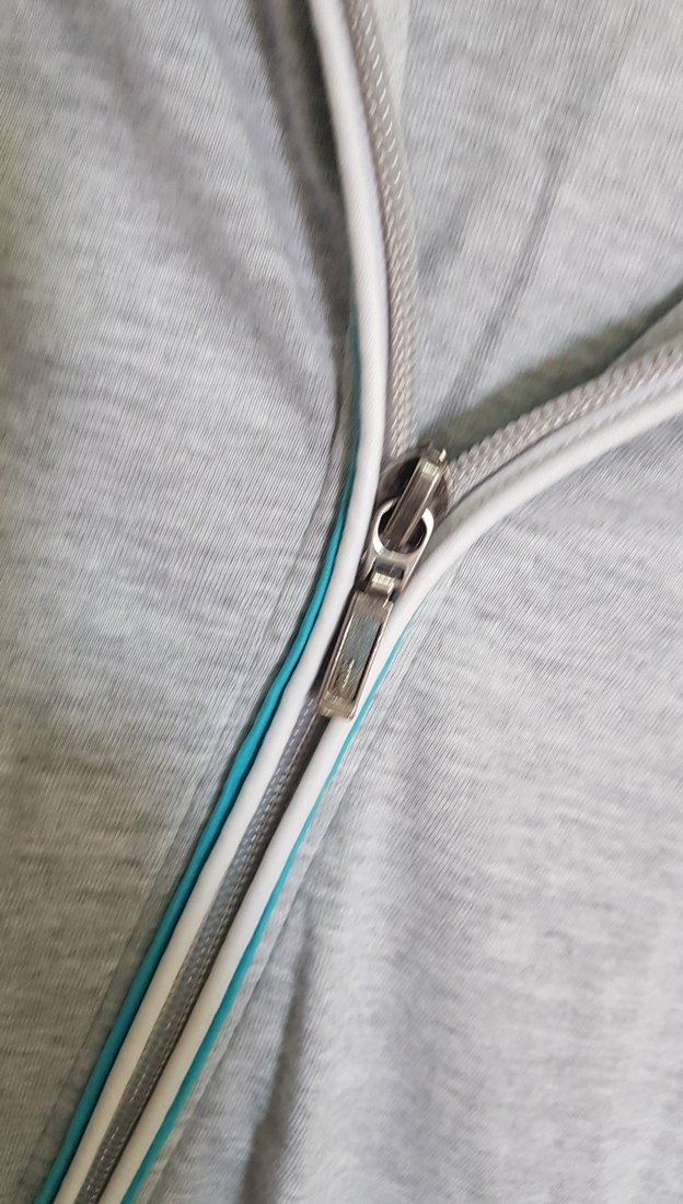 LCW Gri Kapüşonlu Fermuarlı Kadın Ceket - Görsel 5