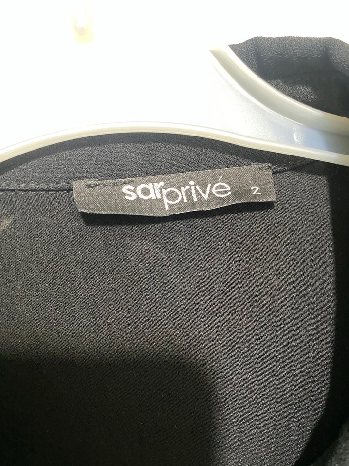 Siyah Düğmeli Uzun tunik - Görsel 4