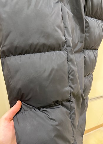 Düğmeli Siyah Midi Kadın Yelek - Görsel 7