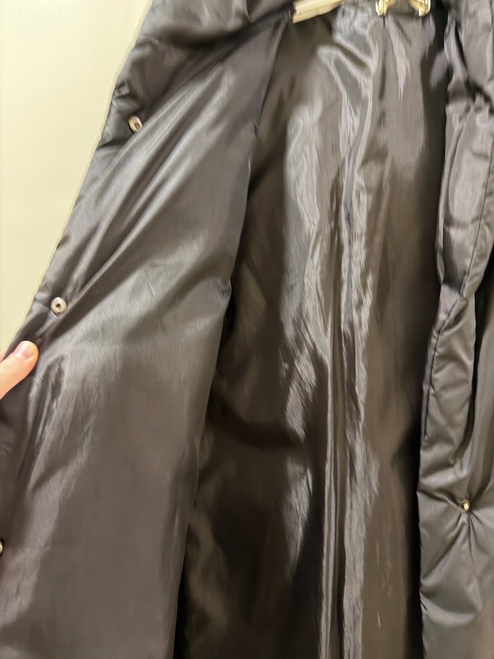 Düğmeli Siyah Midi Kadın Yelek - Görsel 4