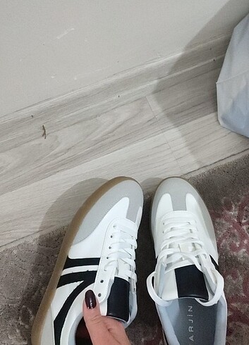 38 Beden beyaz Renk Retro spor ayakkabı