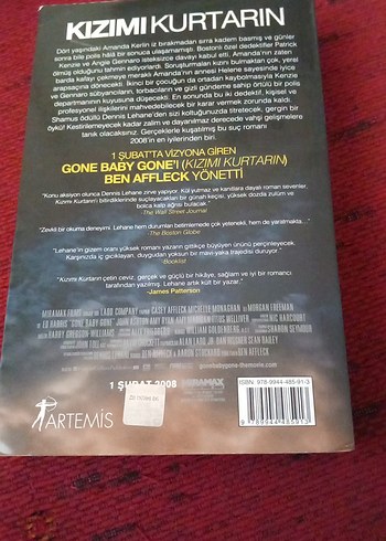Kızımı Kurtarın - Dennis Lehane