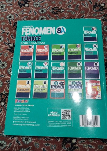 Beden Fenomen 8A Türkçe Soru Bankası