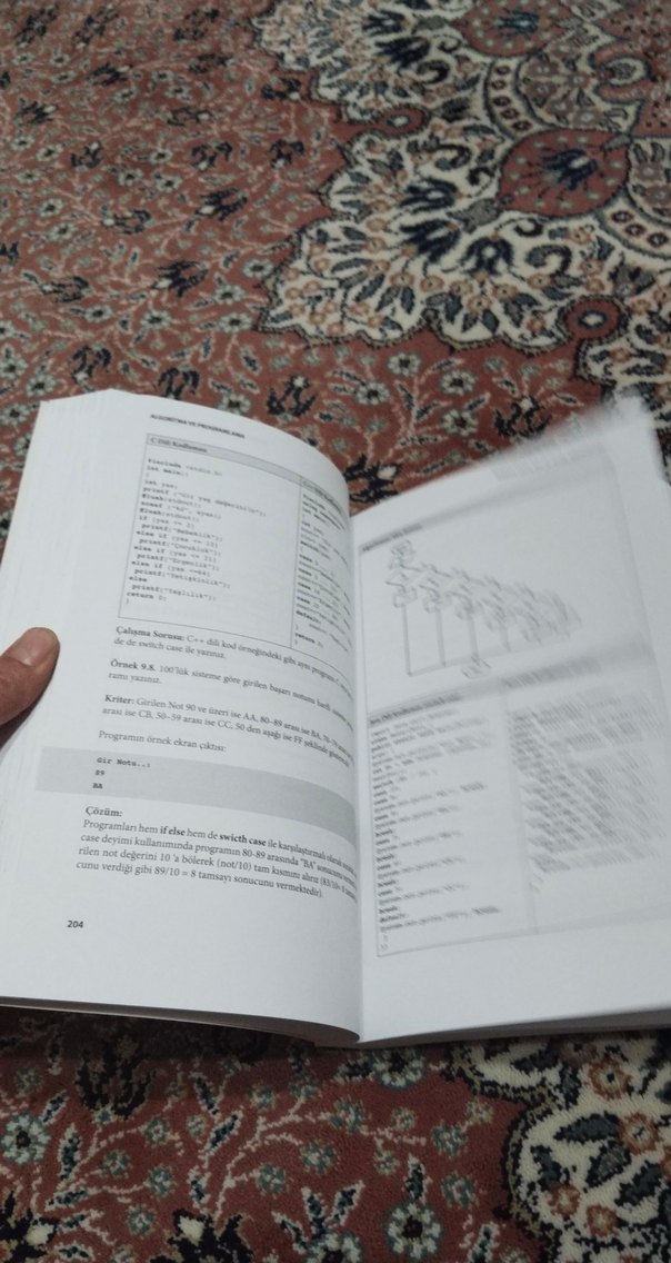 C/C++ ve Java Dilleriyle Algoritma ve Programlama Kitabı - Görsel 5