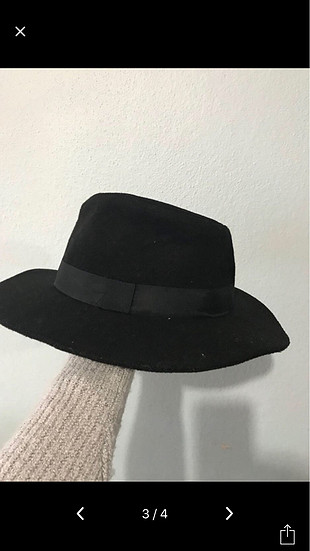 diğer Beden siyah Renk Koton şapka