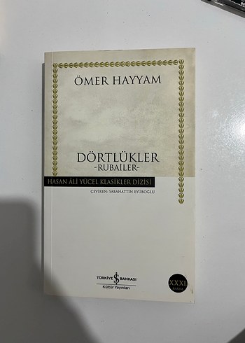 Ömer Hayyam Dörtlükler (Rubailer)