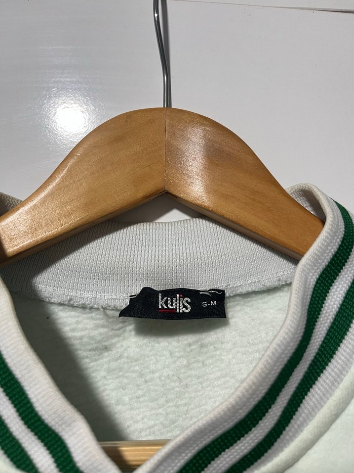 Yeşil kolej ceket - Görsel 3