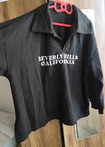 Uzun Kollu Siyah Kadın sweat