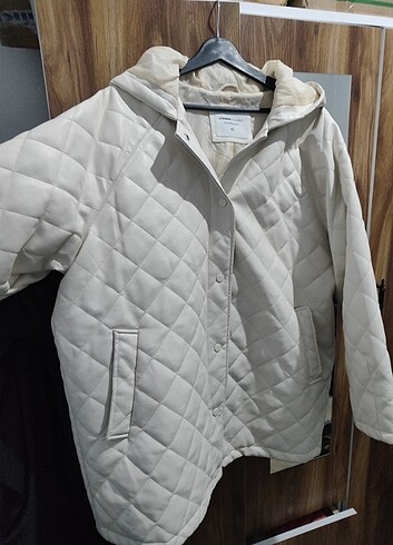 42 Beden Oversize Kapitone mont