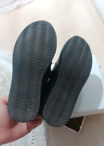 Erkek Çocuk Lacivert Baskılı Kemerli Ayakkabı - Görsel 3