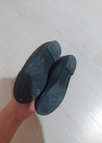 Kız Çocuk Siyah Babet Ayakkabı - Görsel 2