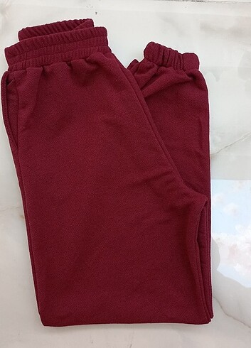 Kadın Bordo Jogger Eşofman Altı 