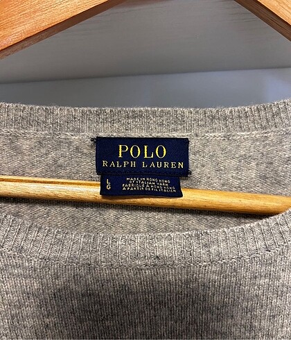 l Beden gri Renk Polo Ralph Lauren Kadın Kazak Triko