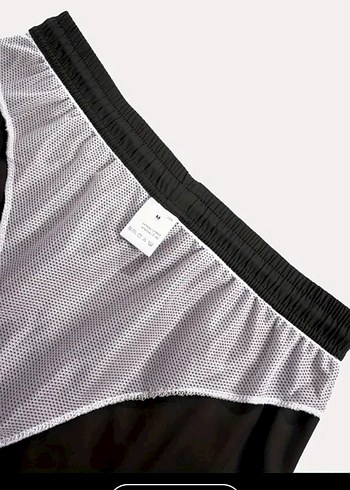 YENİ ŞIK Siyah Basic Rahat Kesim 10 YAŞ  Erkek ÇOCUK MAYO  ŞORT - Görsel 2